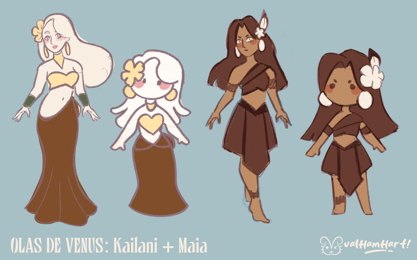 Kailani + Maia Color Concept