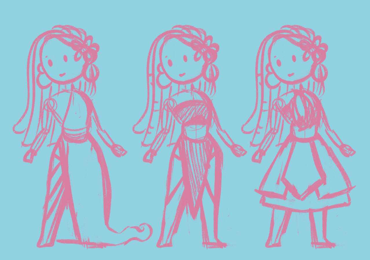 Kailani Concept Sketches